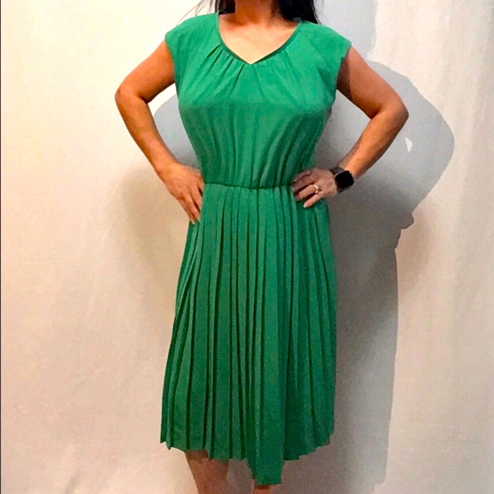 Vintage Jones New York Emerald Green Dress